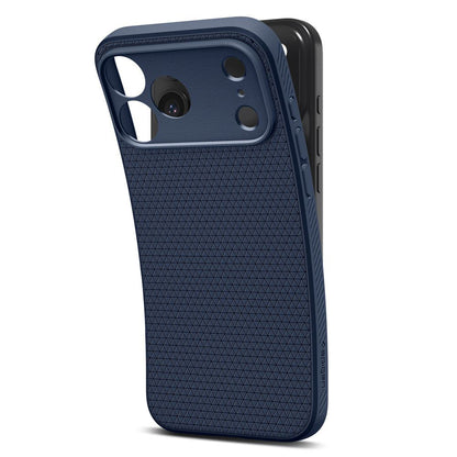Étui pour Apple iPhone 17 Pro Max, Spigen, Liquid Air, Bleu Marine