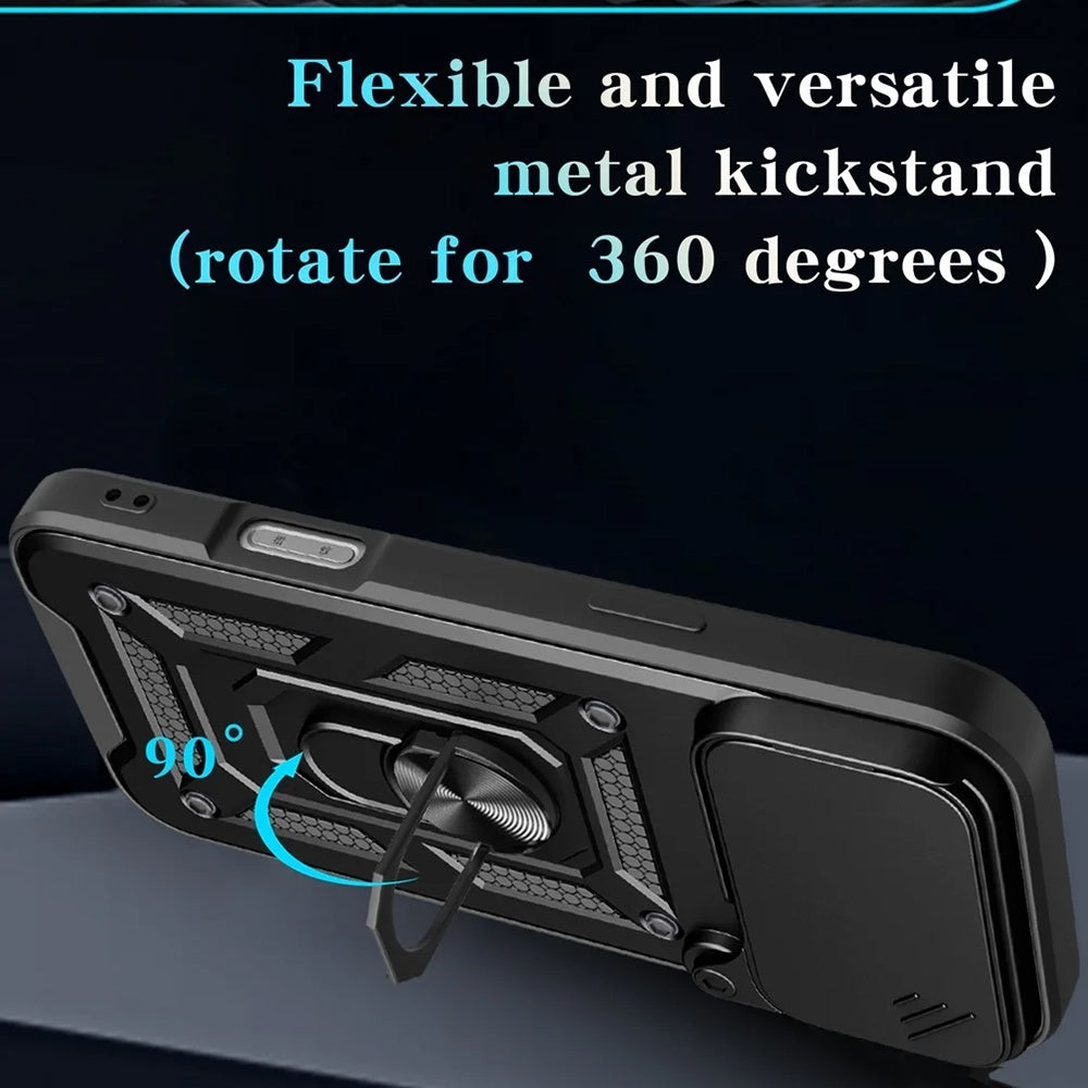 Étui pour Apple iPhone 17 Pro Max, Techsuit, CamShield, Bleu