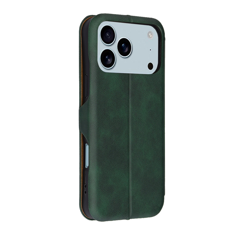 Housse pour Apple iPhone 17 Pro Max, Techsuit, Safe Wallet Plus, Vert