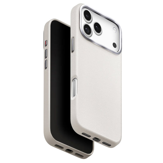Étui pour Apple iPhone 17 Pro Max, UNIQ, Lyden Leatherette, Gris