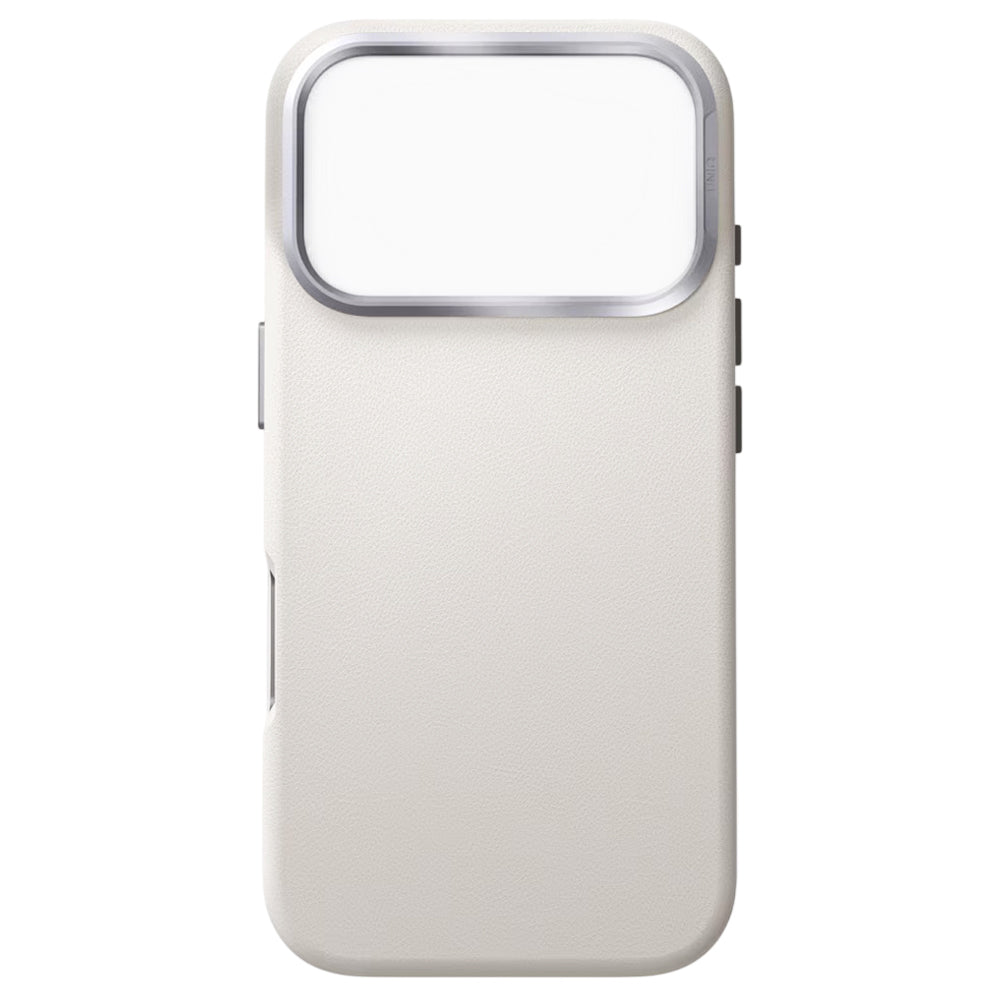Étui pour Apple iPhone 17 Pro Max, UNIQ, Lyden Leatherette, Gris