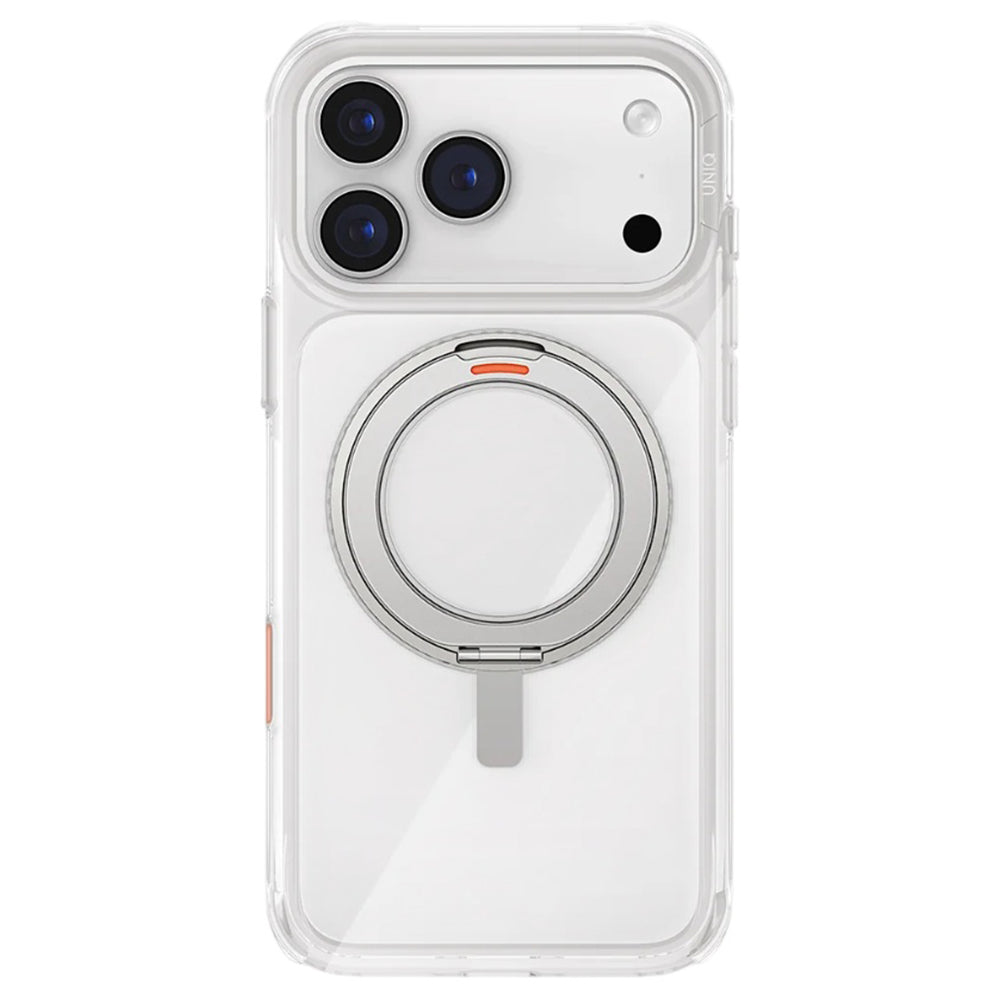 Étui pour Apple iPhone 17 Pro Max, UNIQ, Swivix, Argenté