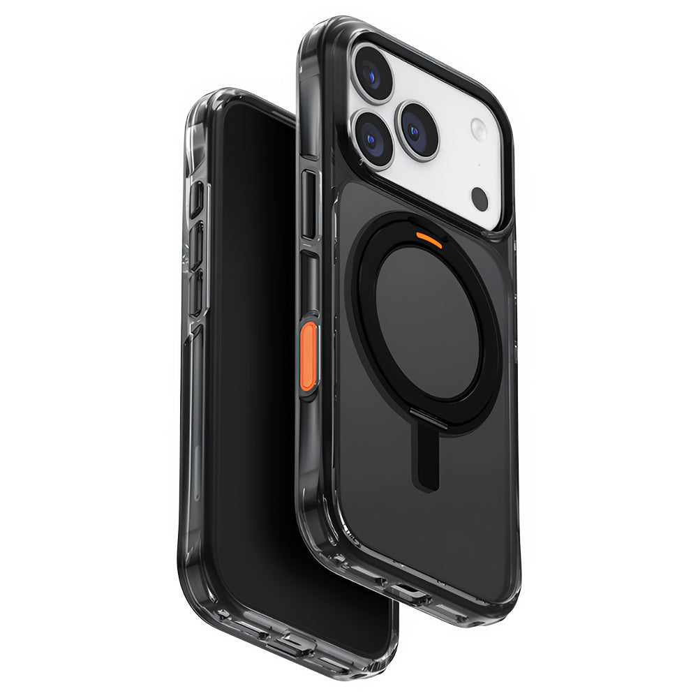 Hoes voor Apple iPhone 17 Pro Max, UNIQ, Swivix, Zwart