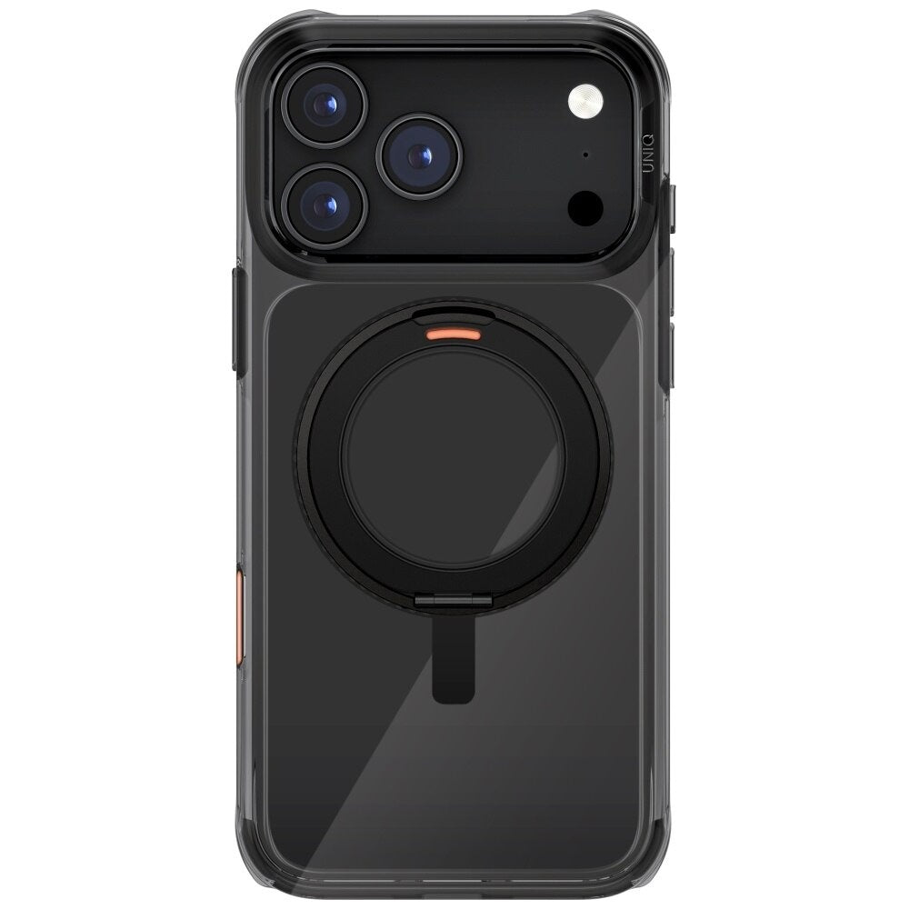 Hoes voor Apple iPhone 17 Pro Max, UNIQ, Swivix, Zwart