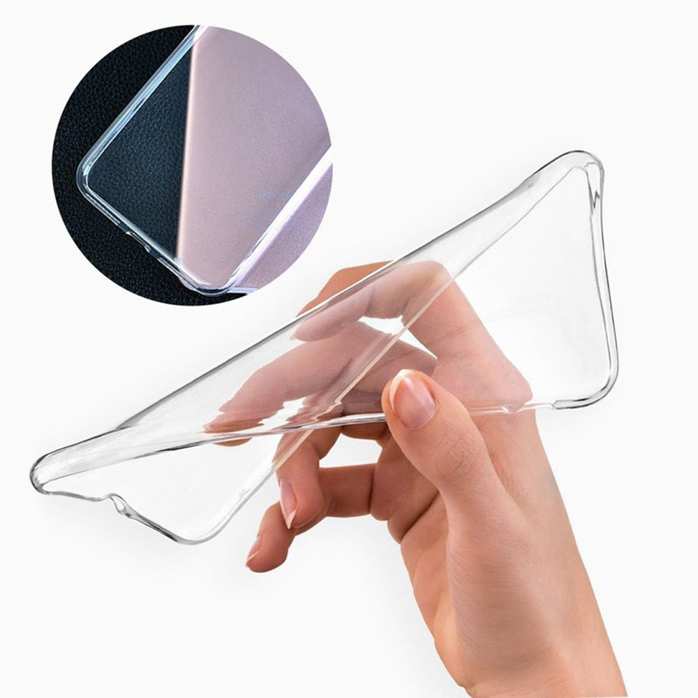 Hoes voor Apple iPhone 17 Pro, Techsuit, Clear, Transparant