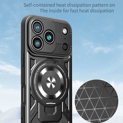 Étui pour Apple iPhone 17 Pro, Techsuit, RuggedCam, Noir