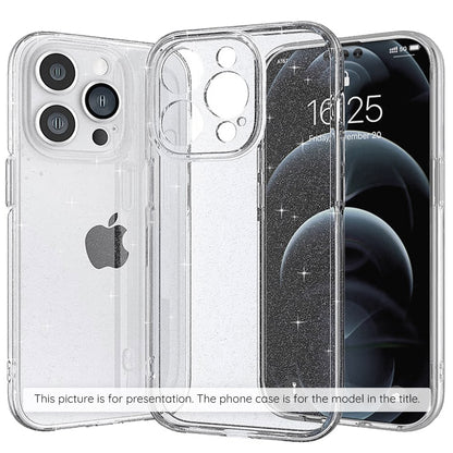 Hoes voor Apple iPhone 17 Pro, Techsuit, SparkleSkin, Transparant