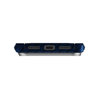 Housse MagSafe pour Apple iPhone 17 Pro, UNIQ, Keva MagClick, Denim
