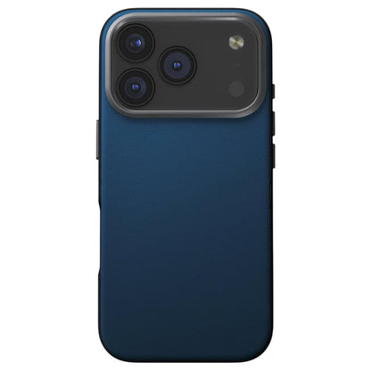 Étui pour Apple iPhone 17 Pro, UNIQ, Lyden Leatherette, Bleu Noir