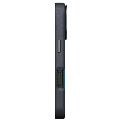 Étui pour Apple iPhone 17 Pro, UNIQ, Lyden Leatherette, Bleu Noir