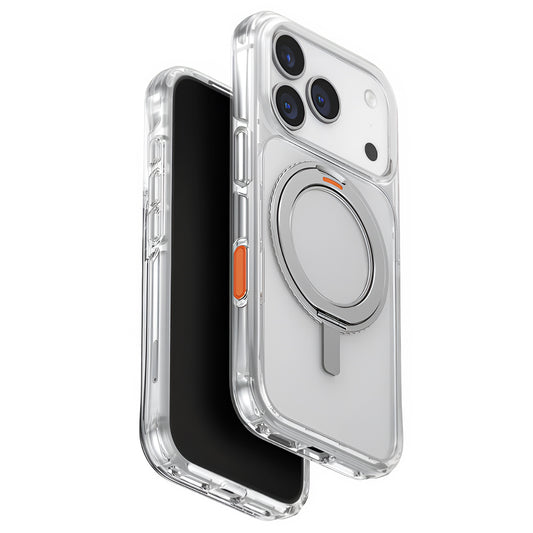 Hoes voor Apple iPhone 17 Pro, UNIQ, Swivix, Zilver