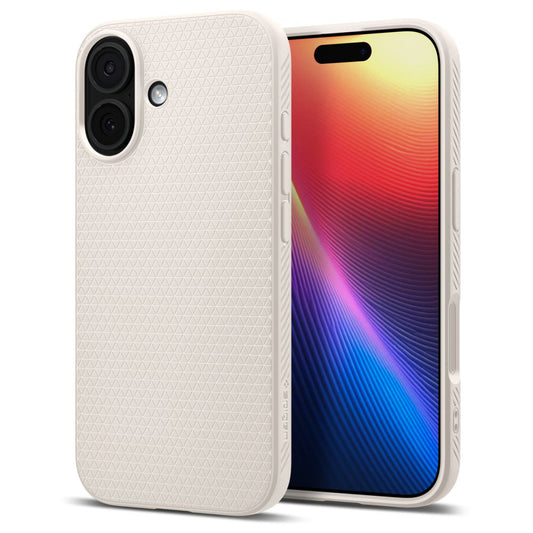 Hoes voor Apple iPhone 17, Spigen, Liquid Air, Beige