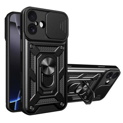 Housse pour Apple iPhone 17, Techsuit, CamShield, Noire