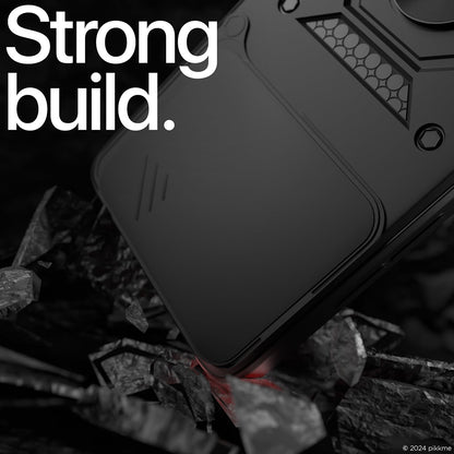 Housse pour Apple iPhone 17, Techsuit, CamShield, Noire
