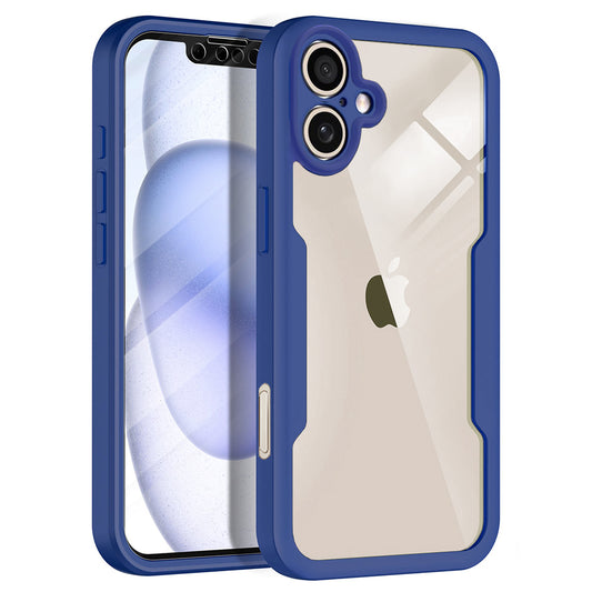 Hoes voor Apple iPhone 17, Techsuit, ColorVerse 360, Blauw