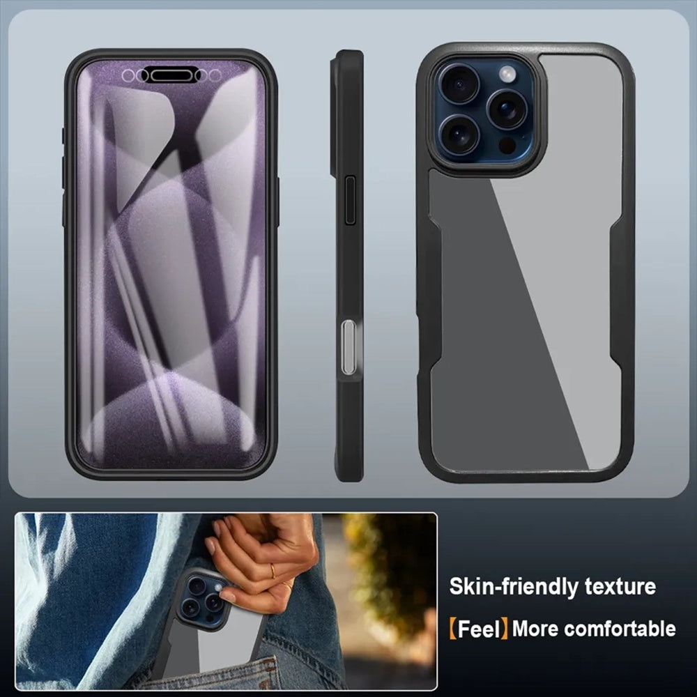 Étui pour Apple iPhone 17, Techsuit, ColorVerse 360, Bleu