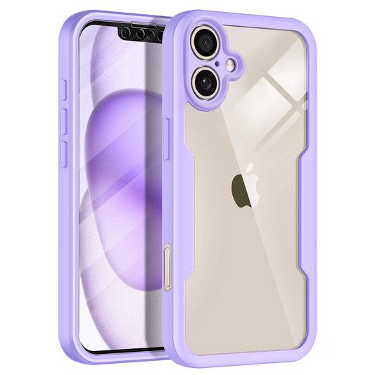 Hoes voor Apple iPhone 17, Techsuit, ColorVerse 360, Paars