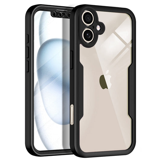Hoes voor Apple iPhone 17, Techsuit, ColorVerse 360, Zwart