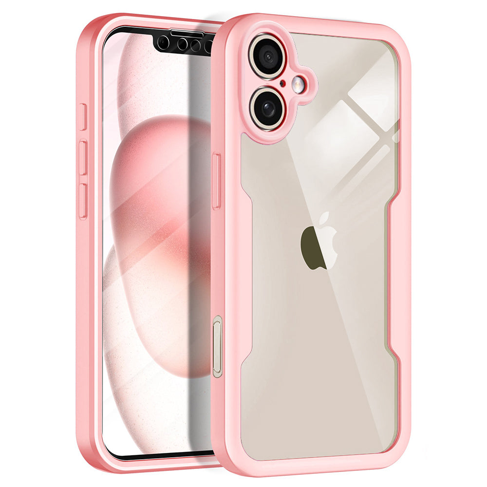 Hülle für Apple iPhone 17, Techsuit, ColorVerse 360, Rosa