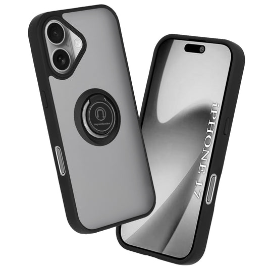 Hoes voor Apple iPhone 17, Techsuit, Glinth, Zwart