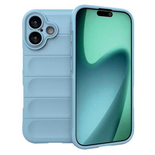 Hoes voor Apple iPhone 17, Techsuit, Magic Shield, Blauw