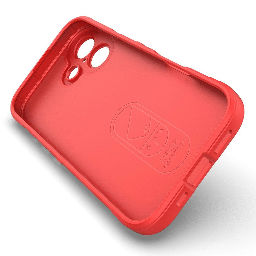 Étui pour Apple iPhone 17, Techsuit, Magic Shield, Rouge
