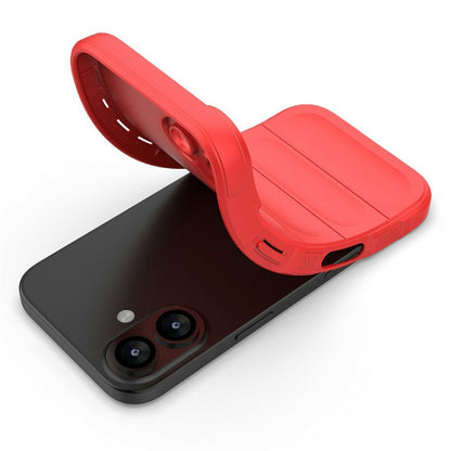 Étui pour Apple iPhone 17, Techsuit, Magic Shield, Rouge