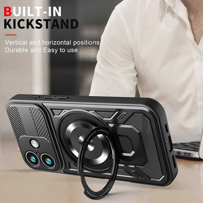 Étui pour Apple iPhone 17, Techsuit, RuggedCam, Noir