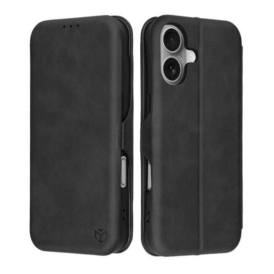 Hoes voor Apple iPhone 17, Techsuit, Safe Wallet Plus, Zwart