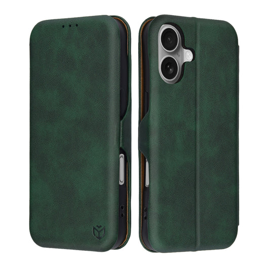 Hoes voor Apple iPhone 17, Techsuit, Safe Wallet Plus, Groen