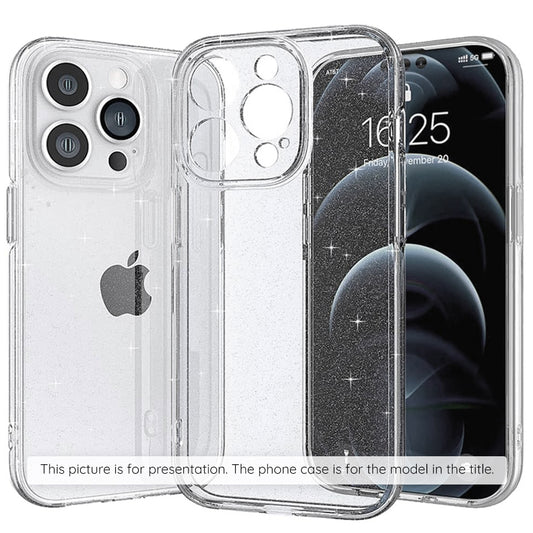 Hoes voor Apple iPhone 17, Techsuit, SparkleSkin, Transparant