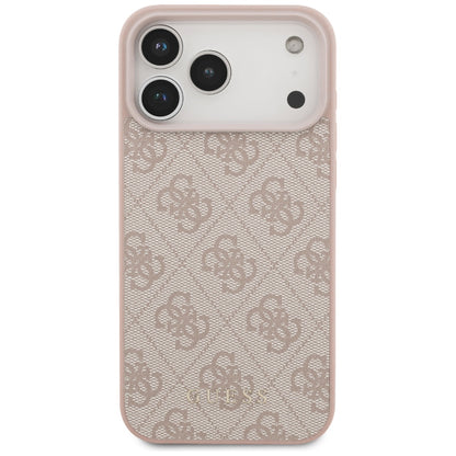 Hoes voor Apple iPhone 18 Pro / 17 Pro, Guess, 4G Classic Logo, Roze