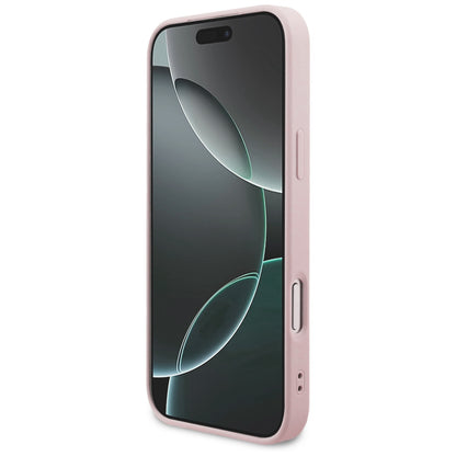 Hoes voor Apple iPhone 18 Pro / 17 Pro, Guess, 4G Classic Logo, Roze