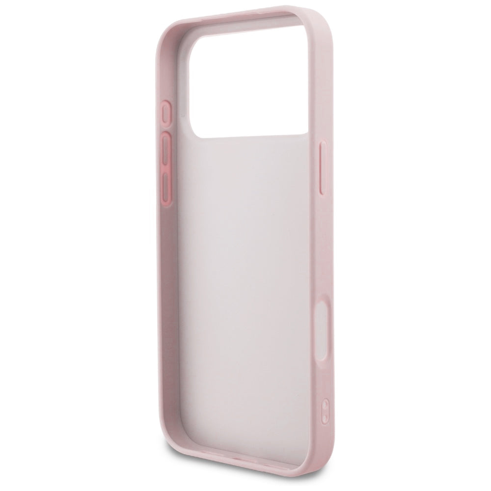 Hoes voor Apple iPhone 18 Pro / 17 Pro, Guess, 4G Classic Logo, Roze