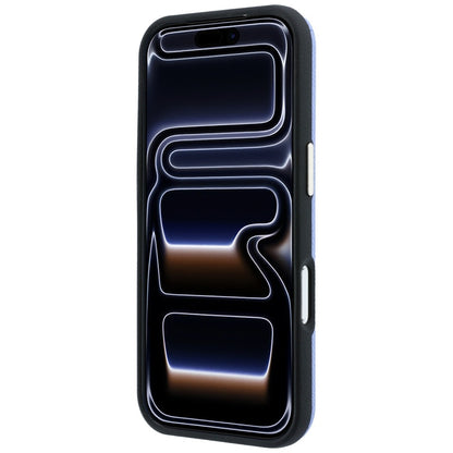 Hoes voor Apple iPhone 18 Pro / 17 Pro, Guess, Gegranuleerd Groot Resin Logo, Blauw