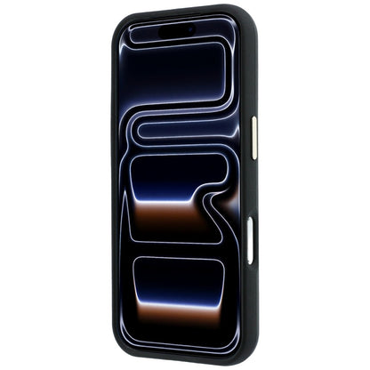 Hülle für Apple iPhone 18 Pro / 17 Pro, Guess, Glattes großes Strass-Logo, Weinrot