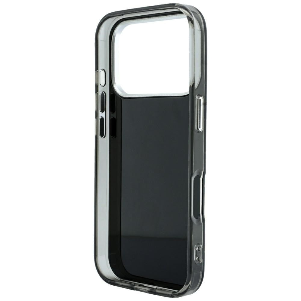 Case for Apple iPhone 18 Pro / 17 Pro, Karl Lagerfeld, IML Rhinestones and Electroplated Logo, Black