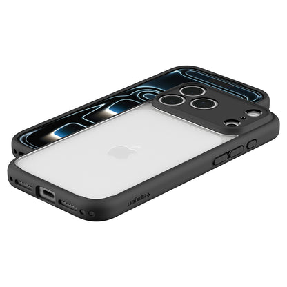Hülle für Apple iPhone 18 Pro / 17 Pro, Spigen, Ultra Hybrid, Matt Schwarz ACS12154