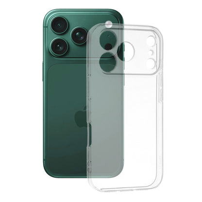 Hülle für Apple iPhone 18 Pro / 17 Pro, Techsuit, Klar, Transparent