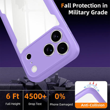 Coque pour Apple iPhone 18 Pro / 17 Pro, Techsuit, ColorVerse 360, Violet