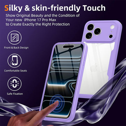 Coque pour Apple iPhone 18 Pro / 17 Pro, Techsuit, ColorVerse 360, Violet