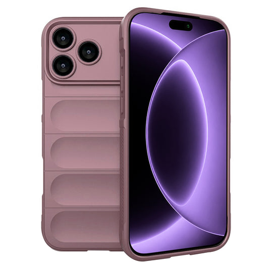 Hoesje voor Apple iPhone 18 Pro / 17 Pro, Techsuit, Magic Shield, Paars
