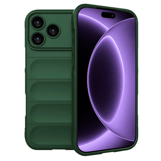Hoesje voor Apple iPhone 18 Pro / 17 Pro, Techsuit, Magic Shield, Groen