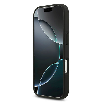Coque pour Apple iPhone 18 Pro Max / 17 Pro Max, Guess, 4G Big Logo, Noire