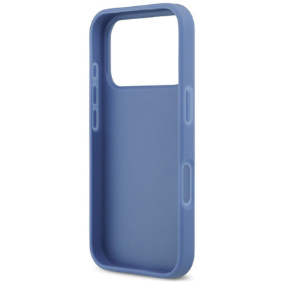 Hülle für Apple iPhone 18 Pro Max / 17 Pro Max, Guess, 4G Double Card Triangle, Blau