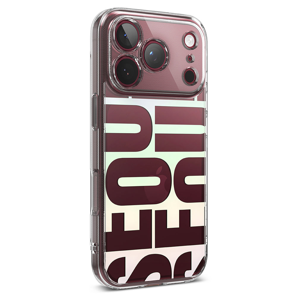 Hoes voor Apple iPhone 18 Pro Max / 17 Pro Max, Ringke, Fusion Seoul, Bordeaux