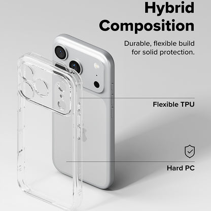 Coque pour Apple iPhone 18 Pro Max / 17 Pro Max, Ringke, Fusion, Transparente