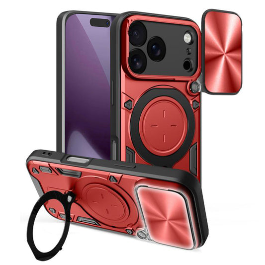 Coque pour Apple iPhone 18 Pro Max / 17 Pro Max, Techsuit, CamGuard Pro, Rouge
