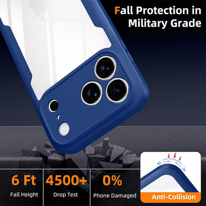 Hülle für Apple iPhone 18 Pro Max / 17 Pro Max, Techsuit, ColorVerse 360, Blau
