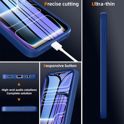 Hülle für Apple iPhone 18 Pro Max / 17 Pro Max, Techsuit, ColorVerse 360, Blau